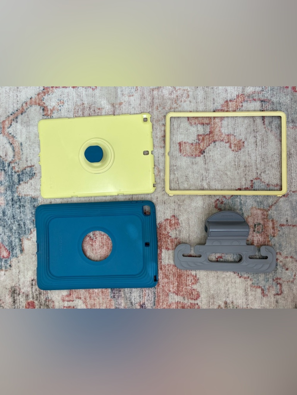 OtterBox Kids IPad EasyGrab Case (8th,‎ 7th 9th Gen IPad) Galaxy Runner Blue - Picture 2 of 9